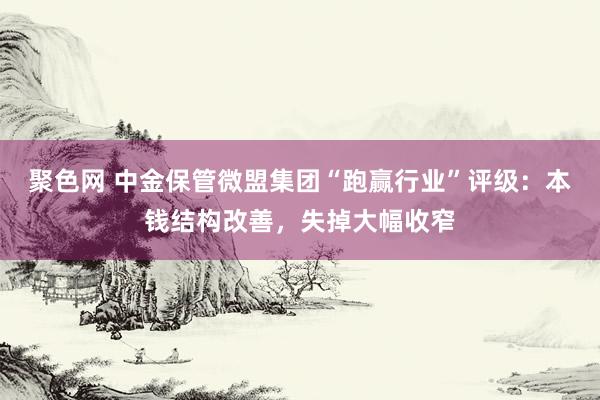 聚色网 中金保管微盟集团“跑赢行业”评级：本钱结构改善，失掉大幅收窄