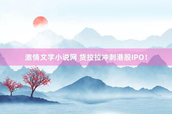 激情文学小说网 货拉拉冲刺港股IPO！