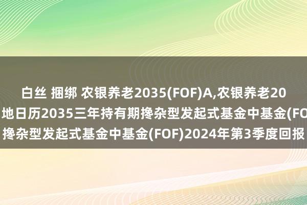 白丝 捆绑 农银养老2035(FOF)A，农银养老2035(FOF)Y: 农银养老场地日历2035三年持有期搀杂型发起式基金中基金(FOF)2024年第3季度回报